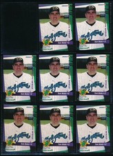lot (8) 1995 Choice #50 Tom Nieto Norwich Navigators Player Lot (DL39) SWSW6