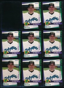 lot (8) 1995 Choice #50 Tom Nieto Norwich Navigators Player Lot (DL39) SWSW6