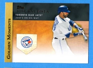 2012 Topps Golden Moments Series 2 #GM6 Jose Bautista Blue Jays - Picture 1 of 1