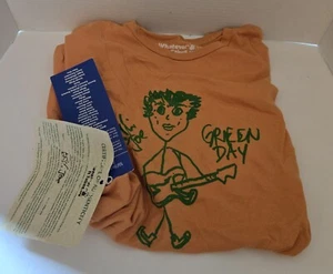 Vintage GREEN DAY Billie Joe RARE Tshirt Size L w/COA NWT - Picture 1 of 5
