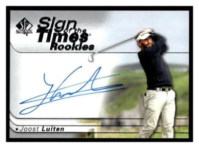 2021 SP Authentic #SOTTR-JL Joost Luiten Sign of the Times Rookies - Image 1 of 2