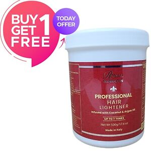 Professional Hair Lightener Infused with Coconut & Argan Oil  (Buy 1 Get 1 Free)