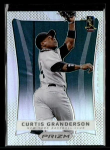 2012 Panini Prizm #47 Curtis Granderson Prizm Silver Nm/M - Picture 1 of 2