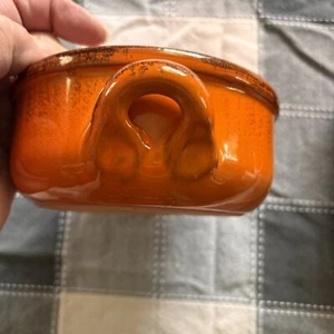 De Silva Keramik Terrakotta glasiert Schüssel 2er Set Made in Italy rot/orange - Bild 1 von 15