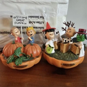 PEANUTS~It's the Great Pumpkin Collection "I Got A Rock" Hawthorne Village - Picture 1 of 5