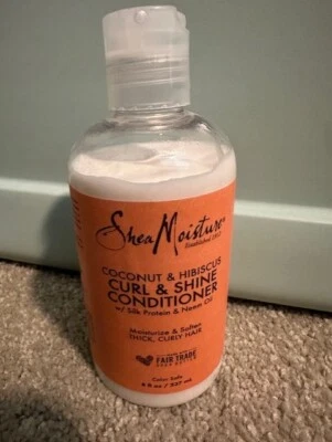 NUEVO/SELLADO Acondicionador de rizo y brillo de karité hidratante coco e hibisco 8 oz. Foto 1 de 4