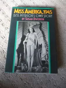 Miss America 1945 Bess Myerson's Own Story by Susan Dworkin Signed 1st Ed HC - Picture 1 of 7