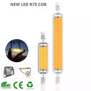 r7s 110V 220V led 78mm 118mm Dimmable Halogen Glass COB Tube High Power Bulb - Picture 1 of 7