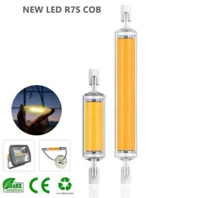 r7s 110V 220V led 78mm 118mm Dimmable Halogen Glass COB Tube High Power Bulb - Image 1 of 4