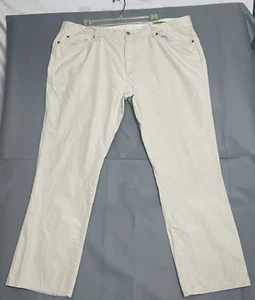 Claiborne Khakis Straight Men's Pants Size 40 x 30 (40 x 28) Beige 100% Cotton - Picture 1 of 9