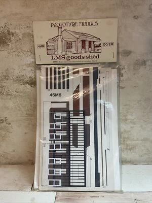 PROTOTYPE MODELS LMS GOODS SHED, OO GAUGE 4MM, #46M6 - Image 1 of 2