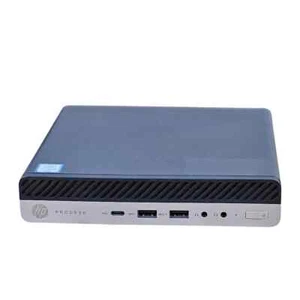 HP ProDesk 600 G3 Mini i5 6500T 8GB RAM 256GB SSD Windows 10 Pro - Imagen 1 de 6