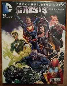 NEW DC Comics Deck Building Game Crisis Expansion Pack 3 Cryptozoic RARE OOP HTF - Picture 1 of 2