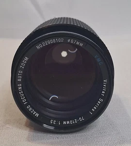 Vivitar Series 1 70-210mm f/3.5 lens /w Carrying Bag - Picture 1 of 5