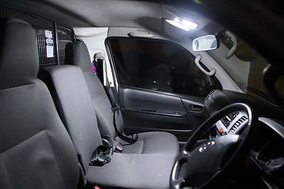 Bright White LED Interior Light Kit - 3 lights for Toyota Hiace Van 2005+ H200 - Image 1 of 3
