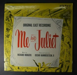 RICHARD RODGERS, OSCAR HAMMERSTEIN II Me and Juliet WORLD LP SEALED RCA VICTOR - Picture 1 of 2