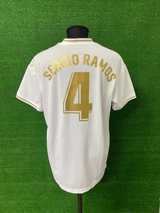 Maglia Real Madrid SERGIO RAMOS Store No Match Worn Camiseta Shirt Spain Size XL - Foto 1 di 4