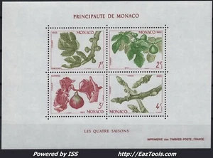 MONACO BLOC ET FEUILLET N° 26 NEUF ** SANS CHARNIERE - Picture 1 of 2