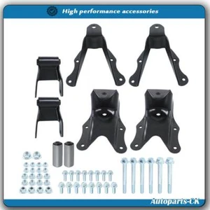 Kit de suspensión de grillete trasero con resorte de hoja trasero para Ford y soporte de suspensión delantera - Imagen 1 de 12