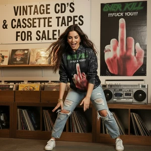 •OVERKILL ~ !!!FUCK YOU!!!• ~1987 OG PRESSING~ (CASSETTE TAPE) - Picture 1 of 9