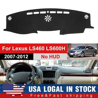 For Lexus LS460 LS600H 2006-2011 DashMat Dash Cover Dashboard Mat Interior Pad Foto 1 de 4
