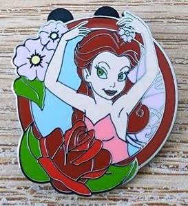 2012 Tinkerbell FAIRIES ROSETTA Pixie Flowers frame Disney Trading Pin - Picture 1 of 2