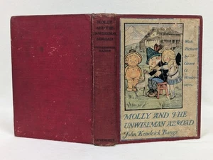 Molly Mollie & the Unwiseman Abroad ~ John Kendrick Bangs ~ Antique 1910 HC - Picture 1 of 9