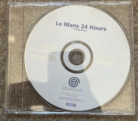 Le Mans 24 Hours - PAL - VERY RARE SAMPLE Disc- RARE - DREAMCAST - PROMO