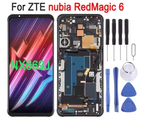 For ZTE nubia RedMagic 6 NX669J AMOLED Display LCD Screen Touch Digitizer Frame - Picture 1 of 5