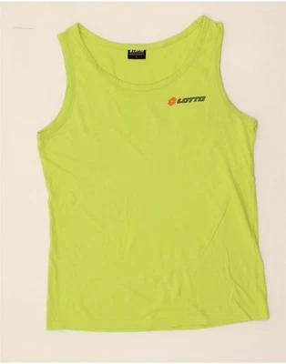 LOTTO Boys Vest Top 13-14 Years Large Yellow AR05 - Image 1 of 3