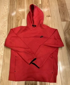 Pullover Nike Sportswear Tech polar rojo universitario claro FB8016-672 talla XLTall - Imagen 1 de 8