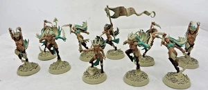 DAUGHTERS OF KHAINE 10 Witch Aelves elves army lot AOS Age Sigmar primed - Imagen 1 de 3