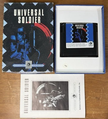 Universal Soldier (Sega Genesis, 1992) COMPLETE CIB W/Box & Manual - Image 1 of 4