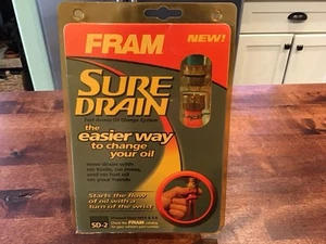 New FRAM SURE DRAIN Automotive Oil Change Drain Kit, SD-2 M14x1.5 Threads - Picture 1 of 5