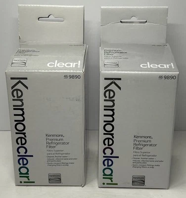 Genuine Kenmore Clear Premium Refrigerator Water Filter 469890 Genuine OEM New 2 - Image 1 of 4