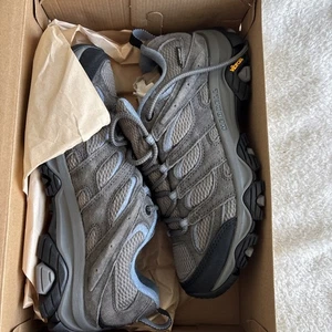 Merrell Women’s 10 Wide Moab 3 WP Granite Grey Hiking Shoes - Picture 1 of 16