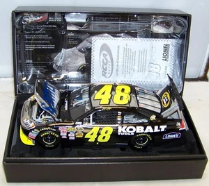 1:24 ACTION RCCA COLOR CHROME ELITE 2010 #48 KOBALT 5X CHAMPION JIMMIE JOHNSON - Picture 1 of 4