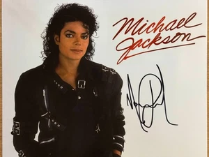 Michael Jackson Signed 8x10 Autographed Photo + COA Billie Jean Thriller Beat It - Picture 1 of 3
