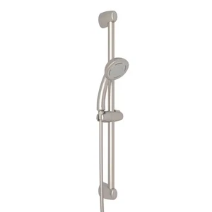 Rohl D63003STN Ducha de Mano DUETO-LLUVIA JUEGO DE RIELES DESLIZANTES SATINADO Níquel 3 FUNCIONES - Imagen 1 de 5