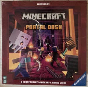 Ravensburger Minecraft: Portal Dash Cooperative Board Game NEW 10+ - Picture 1 of 3