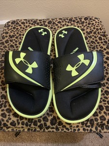 under armour youth flip flops