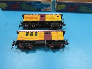 HO Scale Roundhouse (2) Barnum & Bailey Passenger Cars Lot#1776 - Picture 1 of 7
