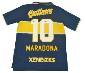 Maglietta MARADONA 10 ritorno Boca Juniors 96 97 maglia da calcio vintage retro