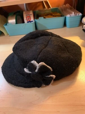 Gorra Dahlia Para Mujer Elegante Flor Newsboy Sombrero Mezcla Lana - Doble Capa Nueva con Etiquetas Foto 1 de 4