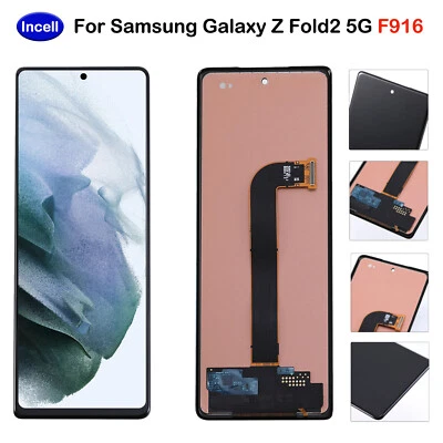 Incell per Samsung Galaxy Z Fold2 5G F916 display LCD schermo digitalizzatore assemblaggio - Immagine 1 di 4