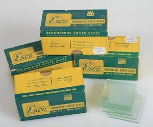 SLIDE MOUNT W/ GLASS COVERS , 3 1/2 BOXES APPROX 350 - Picture 1 of 1