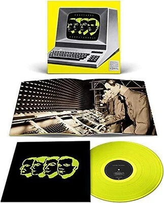 KRAFTWERK LP Computer World YELLOW VINYL w/ BOOKLET+ Hype sticker UK Ver. SEALED - Image 1 of 4