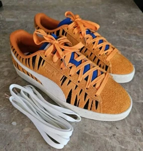 Display -PUMA Kellogg's Frosted Flakes  Shoes Tony the Tiger 70th Men's Size 9.5 - Picture 1 of 11