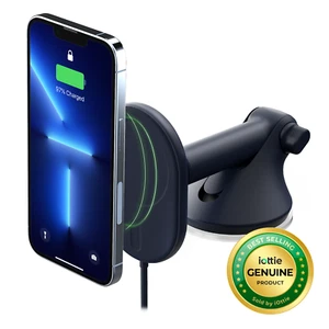 iOttie Velox Carga Inalámbrica Magnética Tablero y Parabrisas Montaje de Coche MagSafe Comp. - Imagen 1 de 8