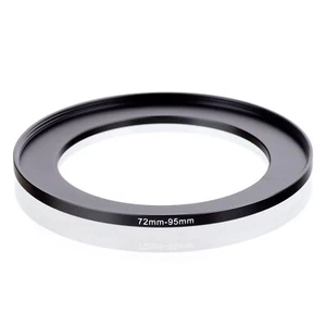 72-95mm 72mm to 95mm 72mm-95mm Step Up Ring Filter Adapter black 72-95 - Picture 1 of 3